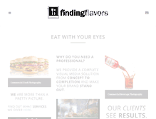 Tablet Screenshot of findingflavors.com